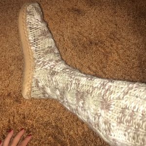 Homemade Crocheted Booties